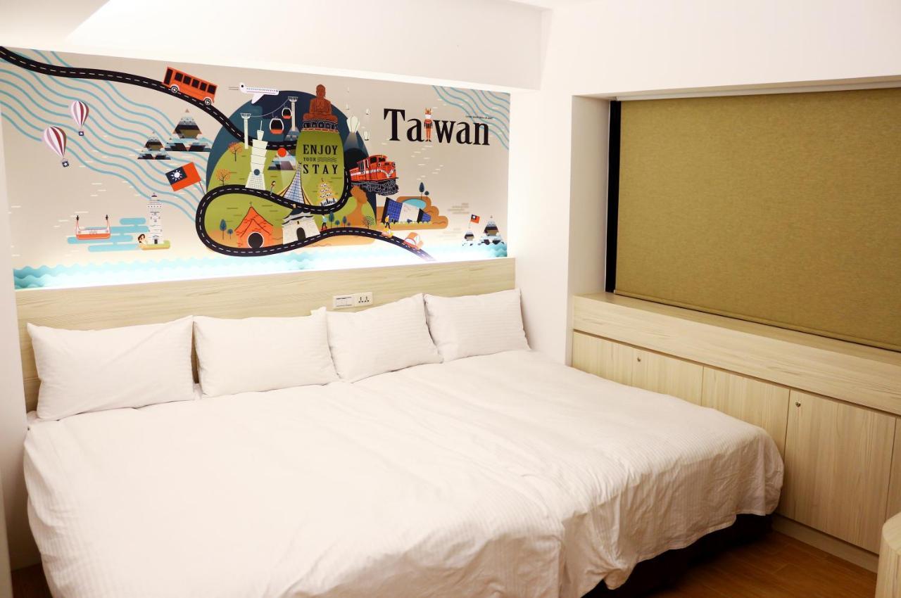 Haozhan Hotel Tajpej Buitenkant foto