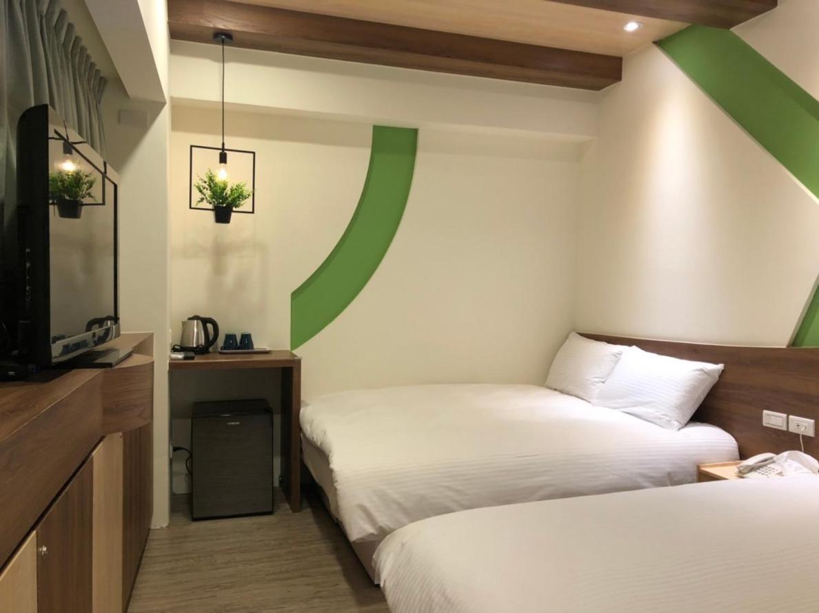 Haozhan Hotel Tajpej Buitenkant foto
