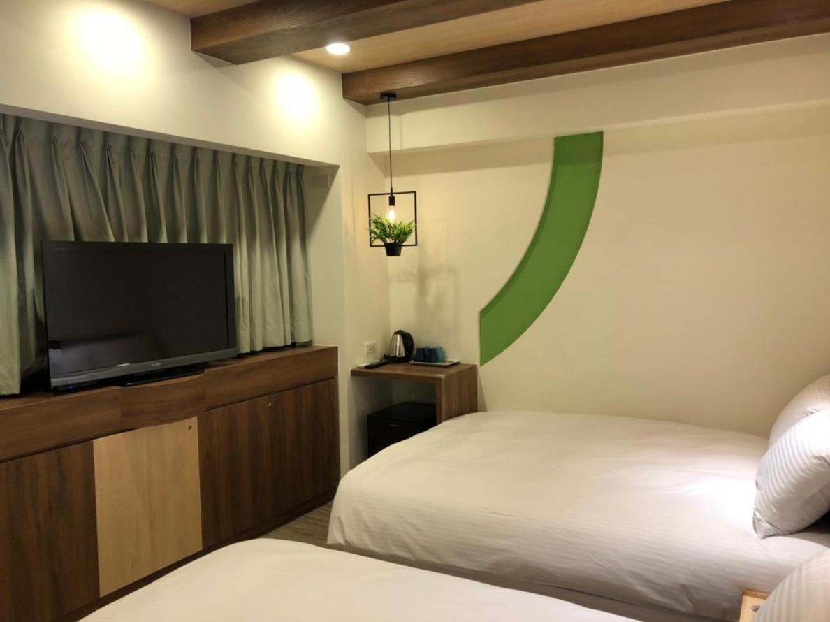Haozhan Hotel Tajpej Buitenkant foto